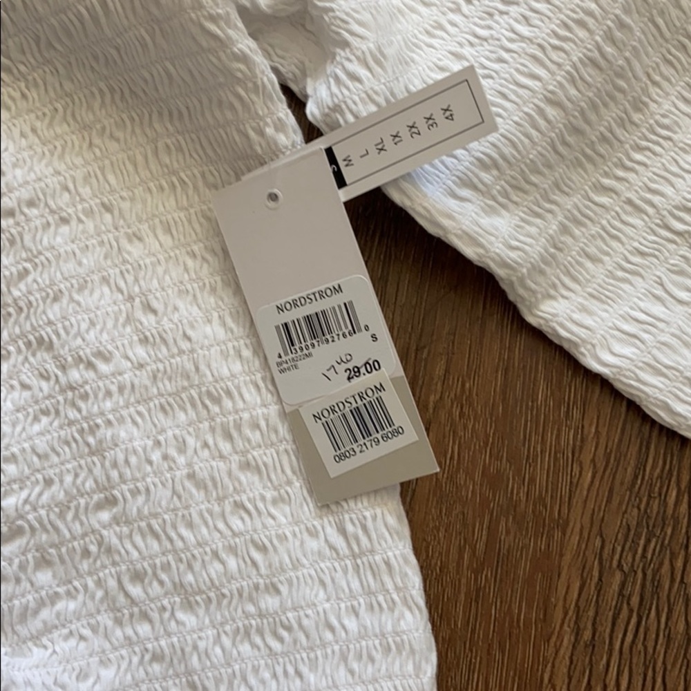 Ruched BP long sleeve shirt - Picture 2 of 3